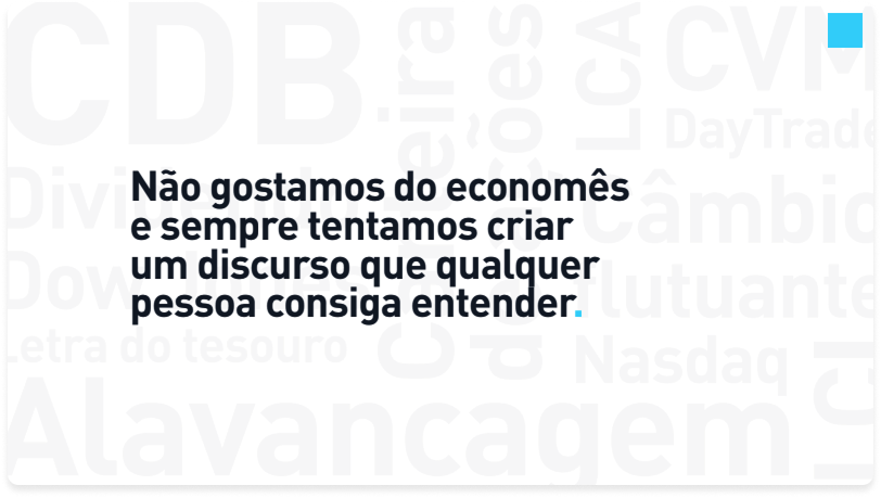 Página do Culture Code sobre evitar o economês